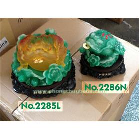 CÓC NGỒI LÁ SEN(LỚN)