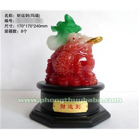 CÓC XOAY BẮP CẢI CHIÊU TÀI(ĐỎ)